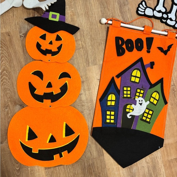Halloween Hanging Felt Decor - Picture 2 of 3